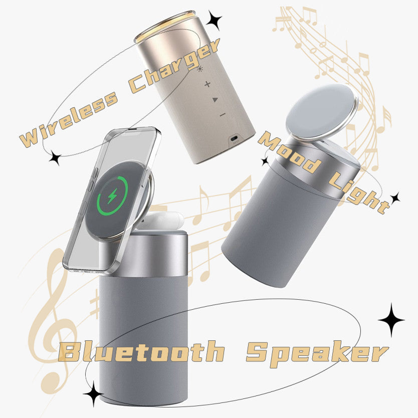 Multi-Function Bluetooth Speaker With Touch Lamp