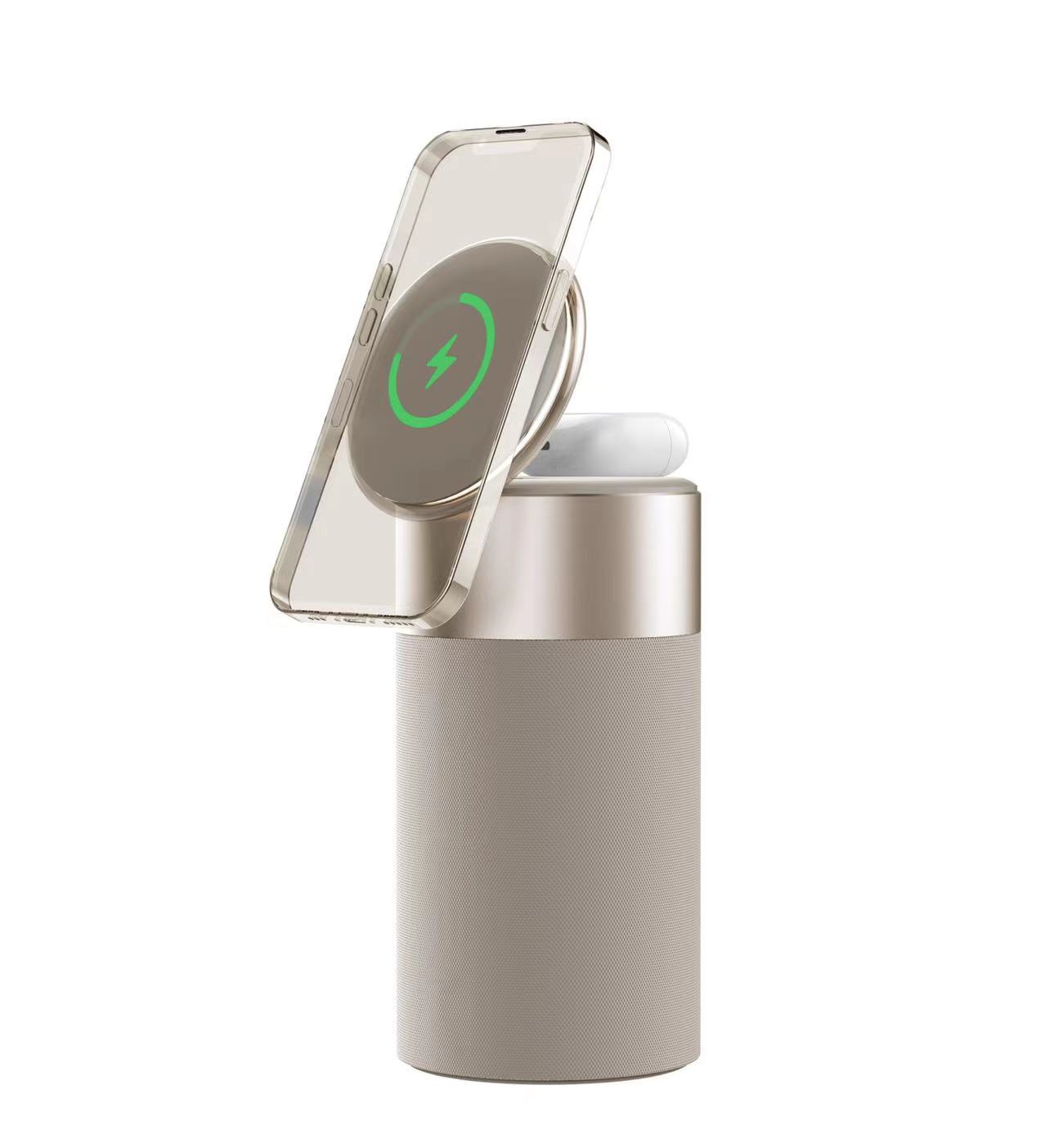 Multi-Function Bluetooth Speaker With Touch Lamp
